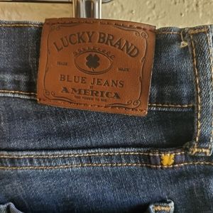 Lucky Brand Women's Denim Jeans Mid Rise Sweet Boot Cut Blue Jeans Size 16